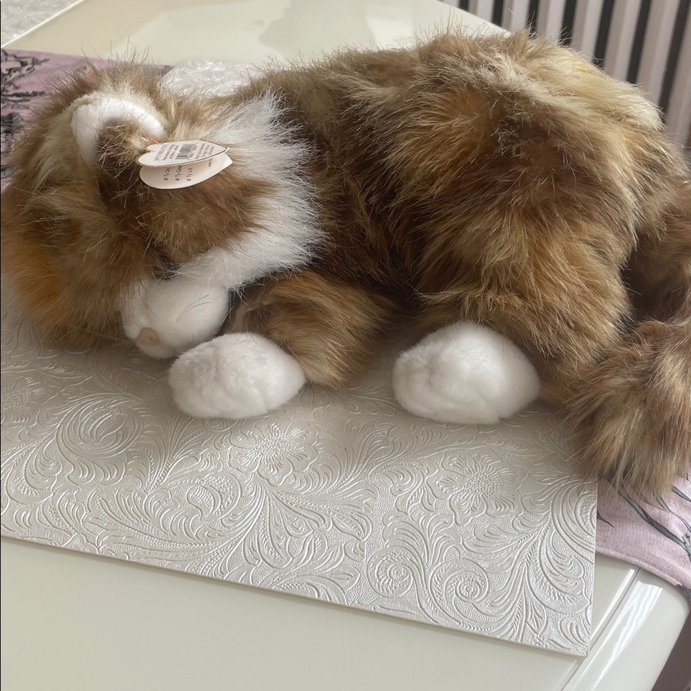 Ty classic collection Jumbles the Calico cat plush toy